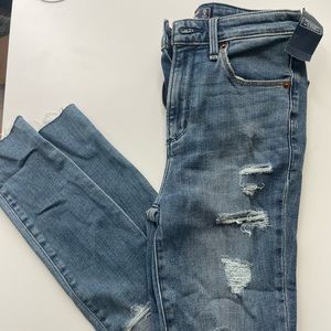 Abercrombie and Fitch High rise skinny jeans